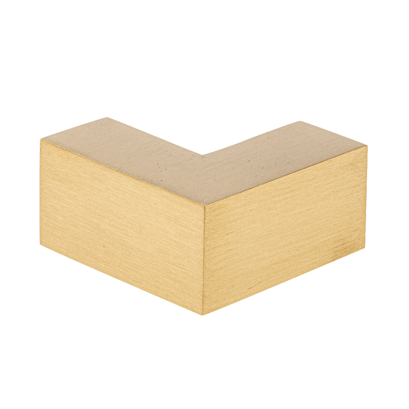 AURORA 90º Glass to Glass Sleeve Over Clamp