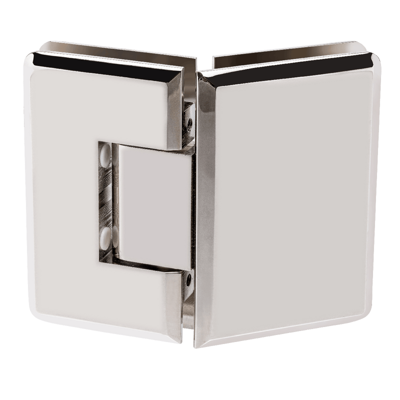 Aurora 135° Glass-to-Glass Heavy Duty Hinge