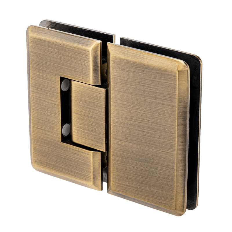 Aurora 180° Glass to Glass Heavy Duty Hinge