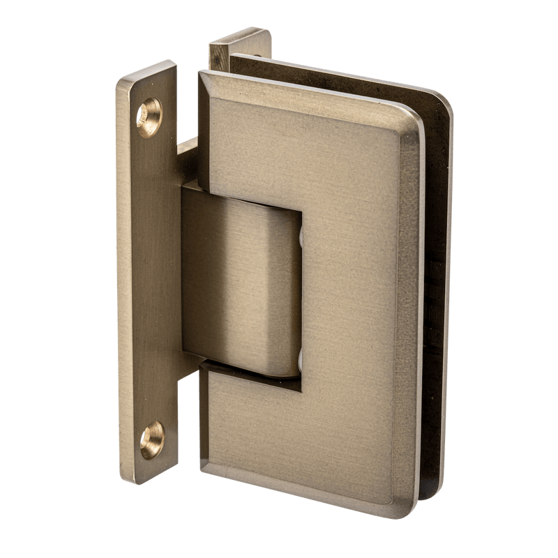 Aurora 90° Wall-to-Glass Adjustable Heavy Duty Hinge