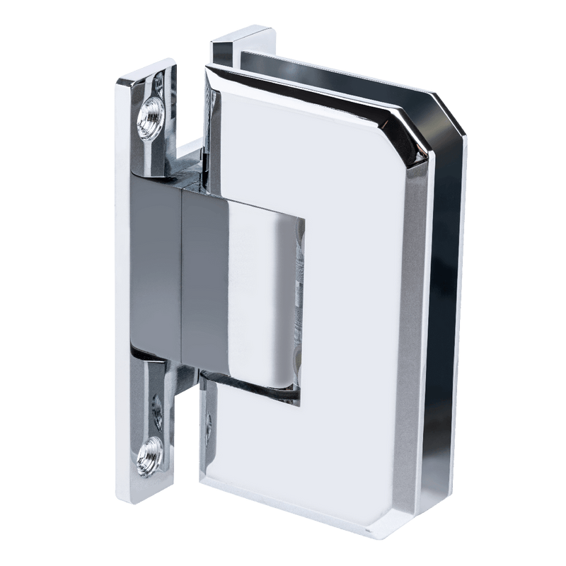 Aurora 90° Wall-to-Glass Adjustable Heavy Duty Hinge