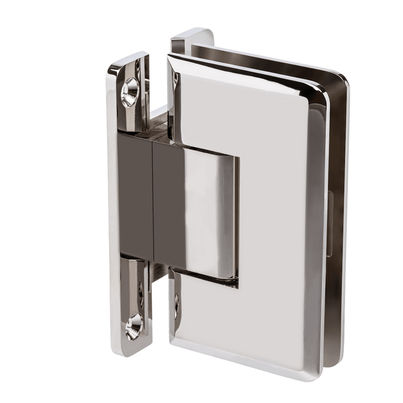 Aurora 90° Wall-to-Glass Adjustable Heavy Duty Hinge