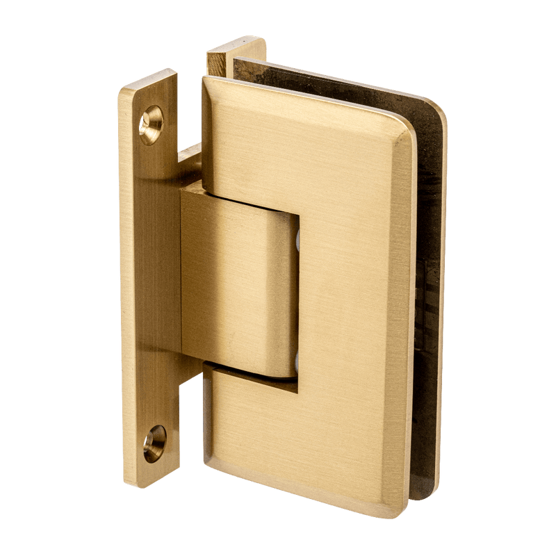 Aurora 90° Wall-to-Glass Adjustable Heavy Duty Hinge