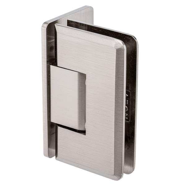 Aurora 90° Wall-to-Glass Offset Heavy Duty Hinge