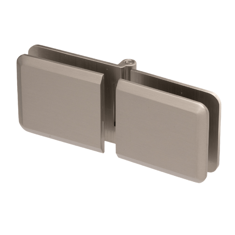 Aurora Adjustable 180º Glass to Glass Beveled Clamp