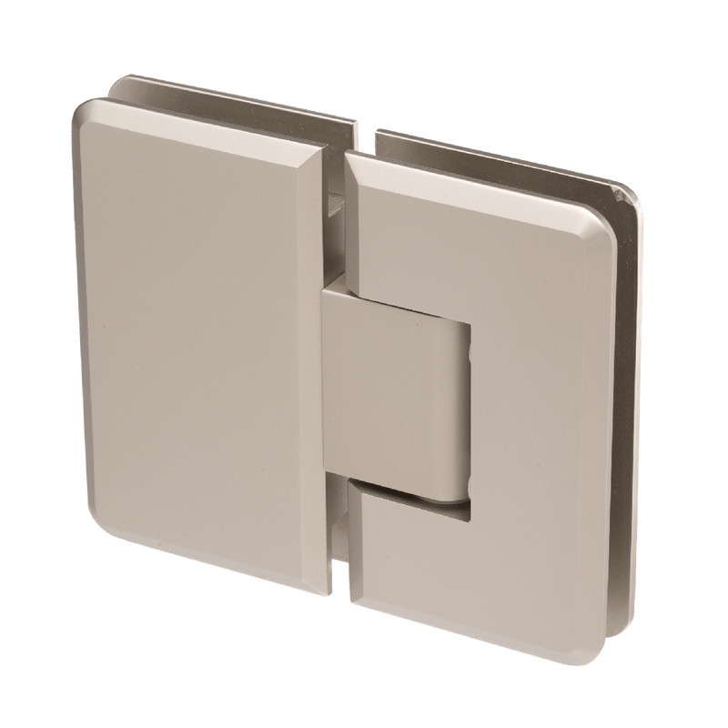 Aurora 180° Glass to Glass Heavy Duty Hinge