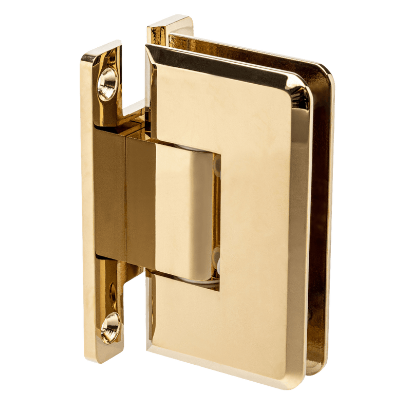 Aurora 90° Wall-to-Glass Adjustable Heavy Duty Hinge